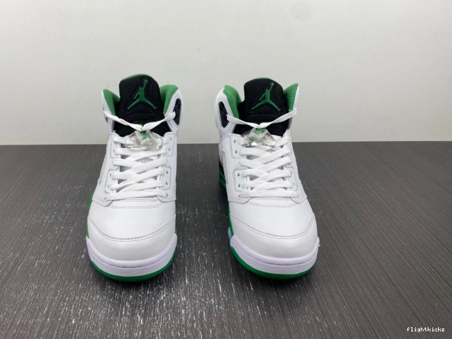 Air Jordan DD9336-103 Green WMNS 5 Lucky 1001